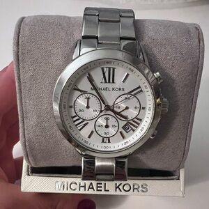 Michael Kors Chronograph Silver Watch